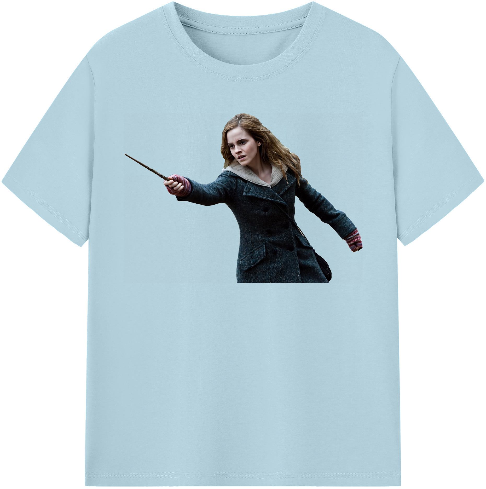 （画像用） Harry Potter ハリー・ポッターシリーズ 綿100％半袖Tシャツ（フロントプリント）